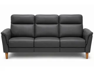 Hjort Knudsen Sæby 3 pers Lædersofa