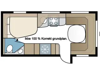 2007 - Kabe Royal 590 XL KS MEGET UDSTYR BLA. KLIMA OG MOVER.