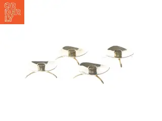 4 stk trekantede lysestager (str. 4 stk 5,5 cm)