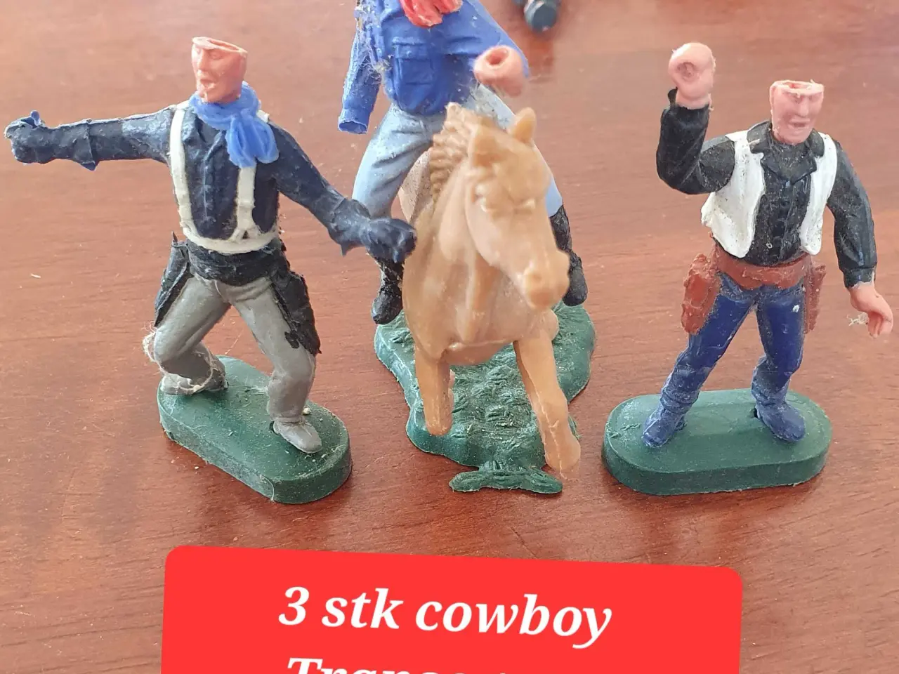 Billede 6 - Vintage westernstil town hall + figur