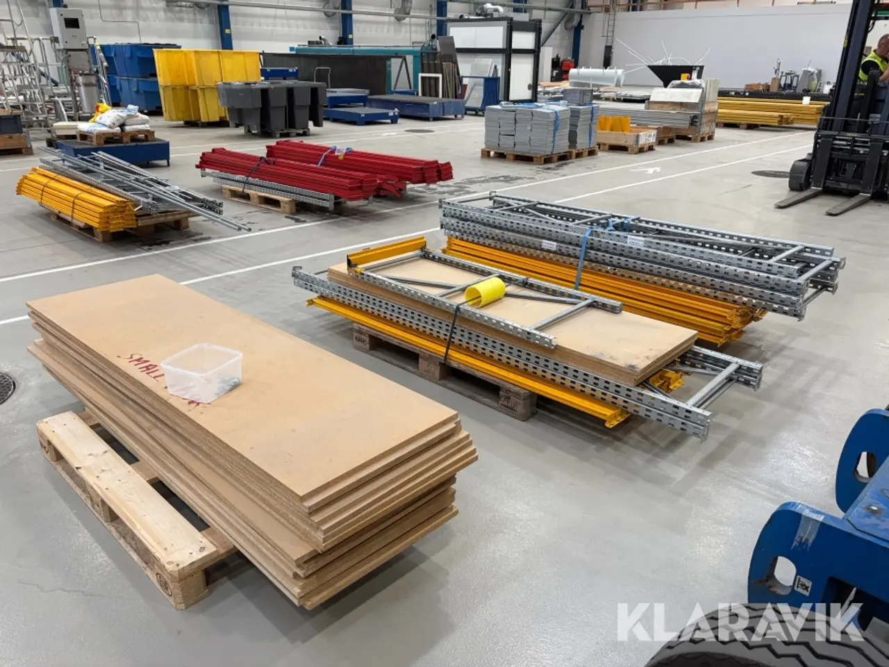 Billede 1 - Pallereol - 9 stigereoler/ 23 hylder
