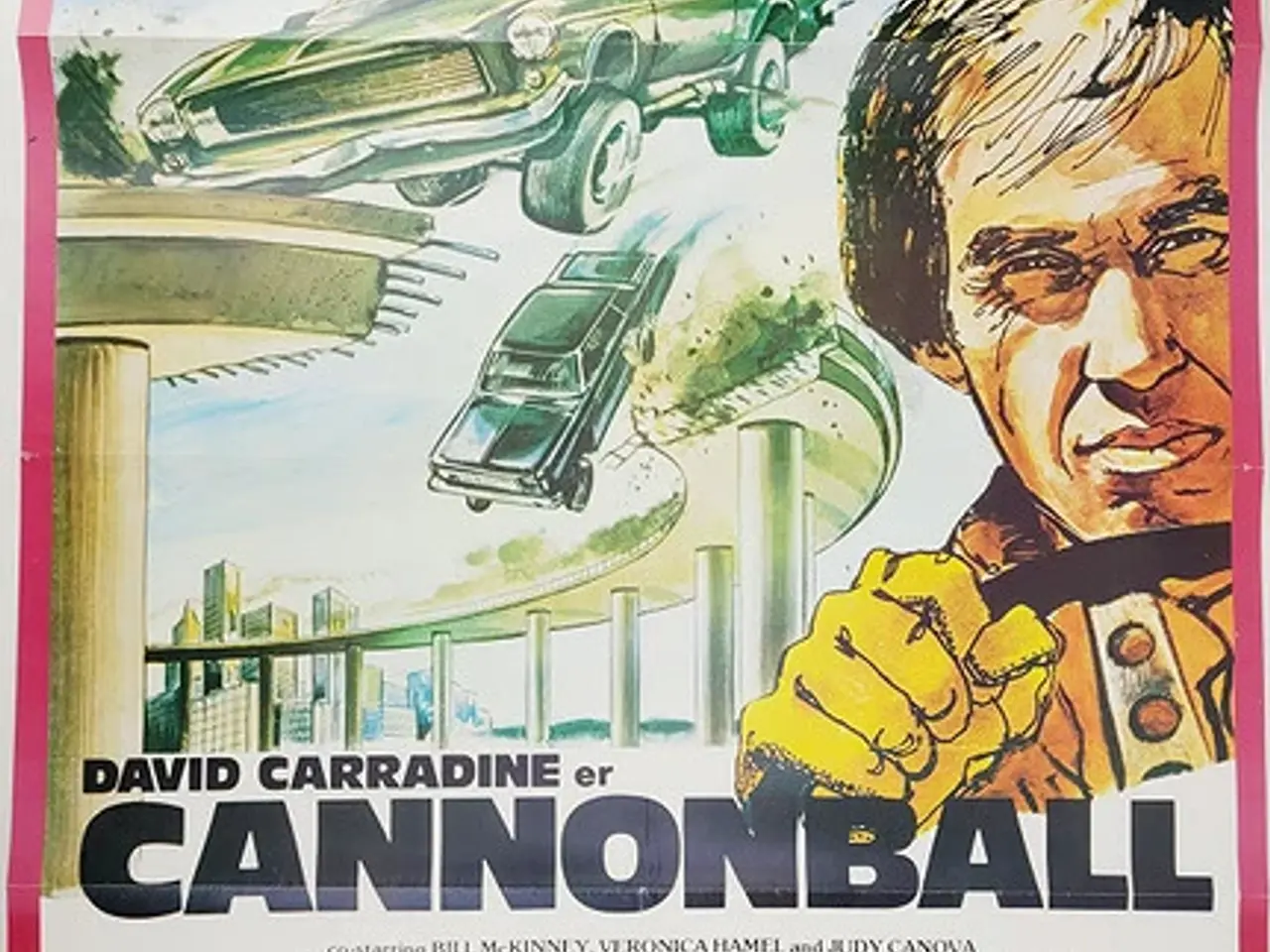 Billede 1 - ⭐️- Plakat: Vintage - Cannonball