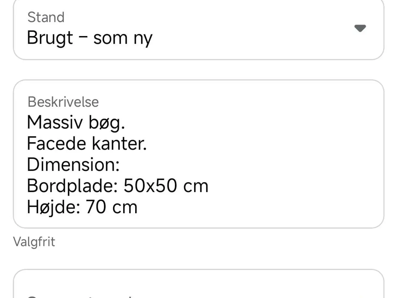 Billede 5 - Sofabord i massiv bøg