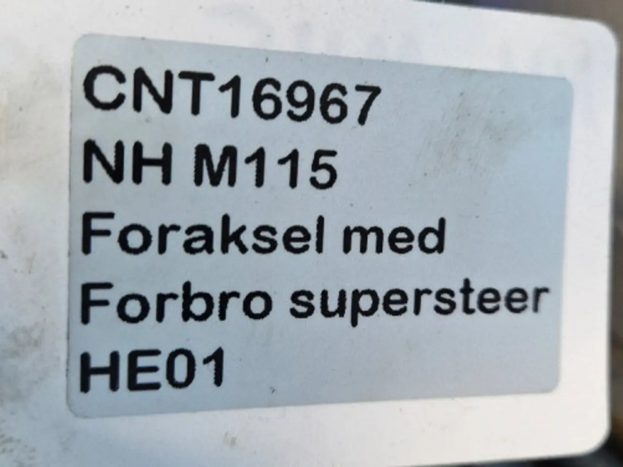 Billede 18 - New Holland TM125 Foraksel 5179410