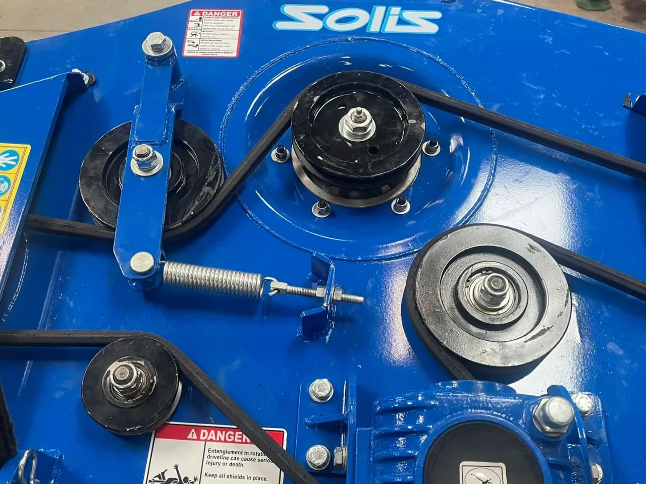 Billede 13 - Solis 26 HST Hydrostat Turf hjul og klipperbord