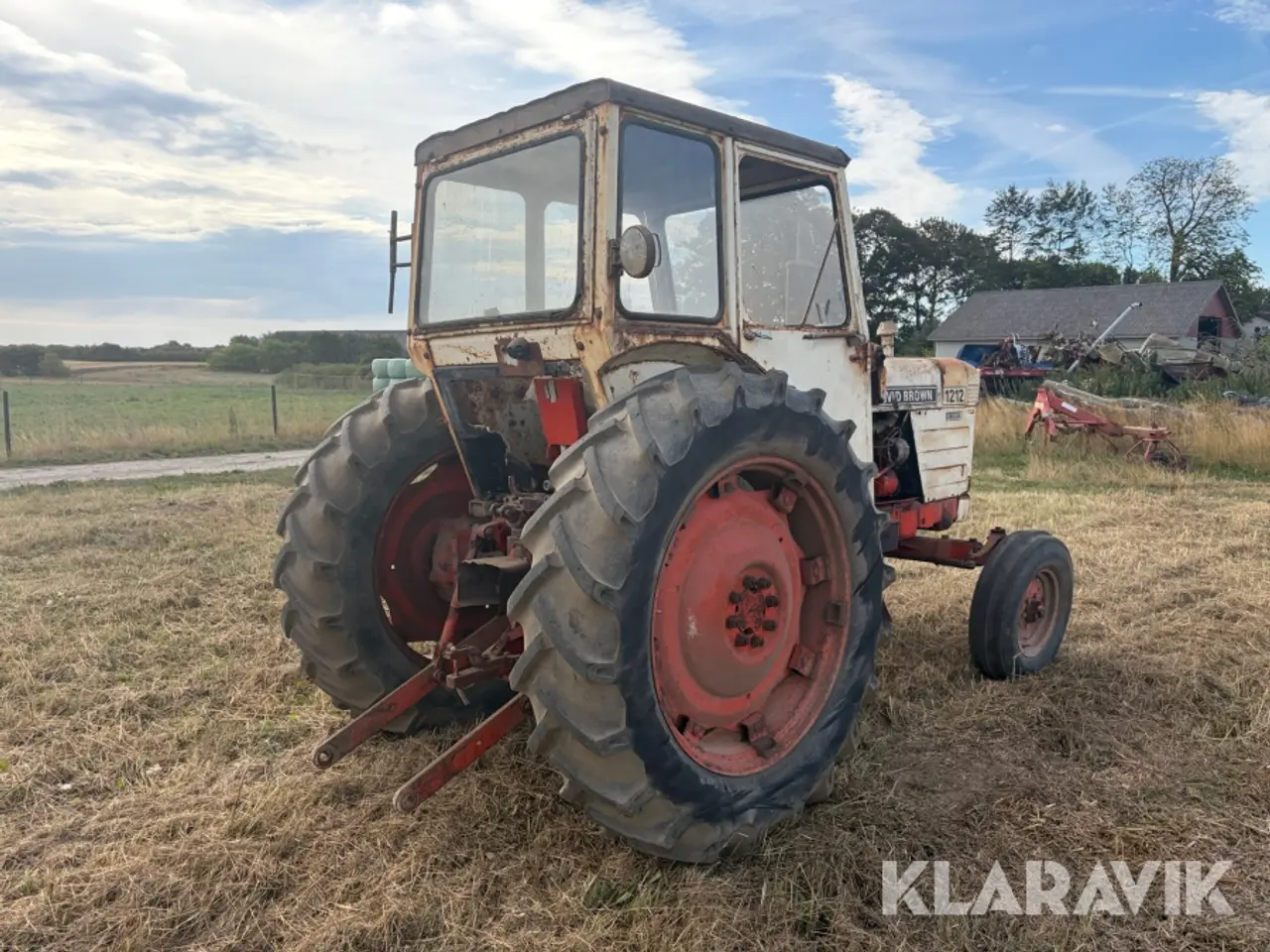 Billede 5 - Veterantraktor David Brown 1212