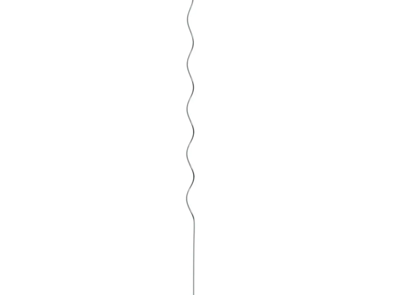 Billede 2 - Spiral plantestøtter 5 stk Sølv 150 cm Galvaniseret stål
