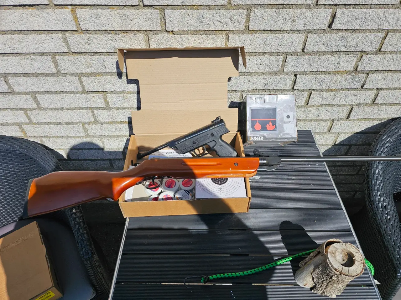 Billede 4 - Luftpistol og luftgevær med kikkertsigte 