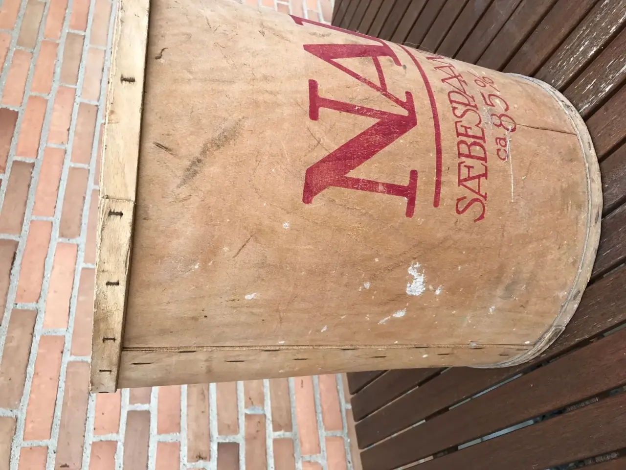 Billede 4 - Stor vintage kurv/spand (NAP)