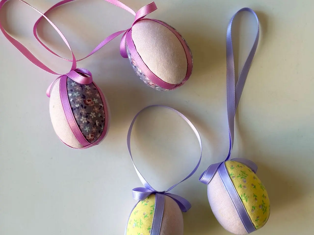 Billede 3 - Mini påskeæg. pastel mix, 4 stk samlet