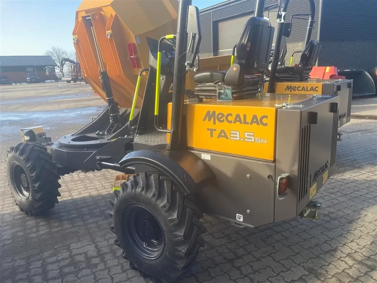 Billede 5 - Mecalac Ta 3.5 seh Knækstyret og med drejelad