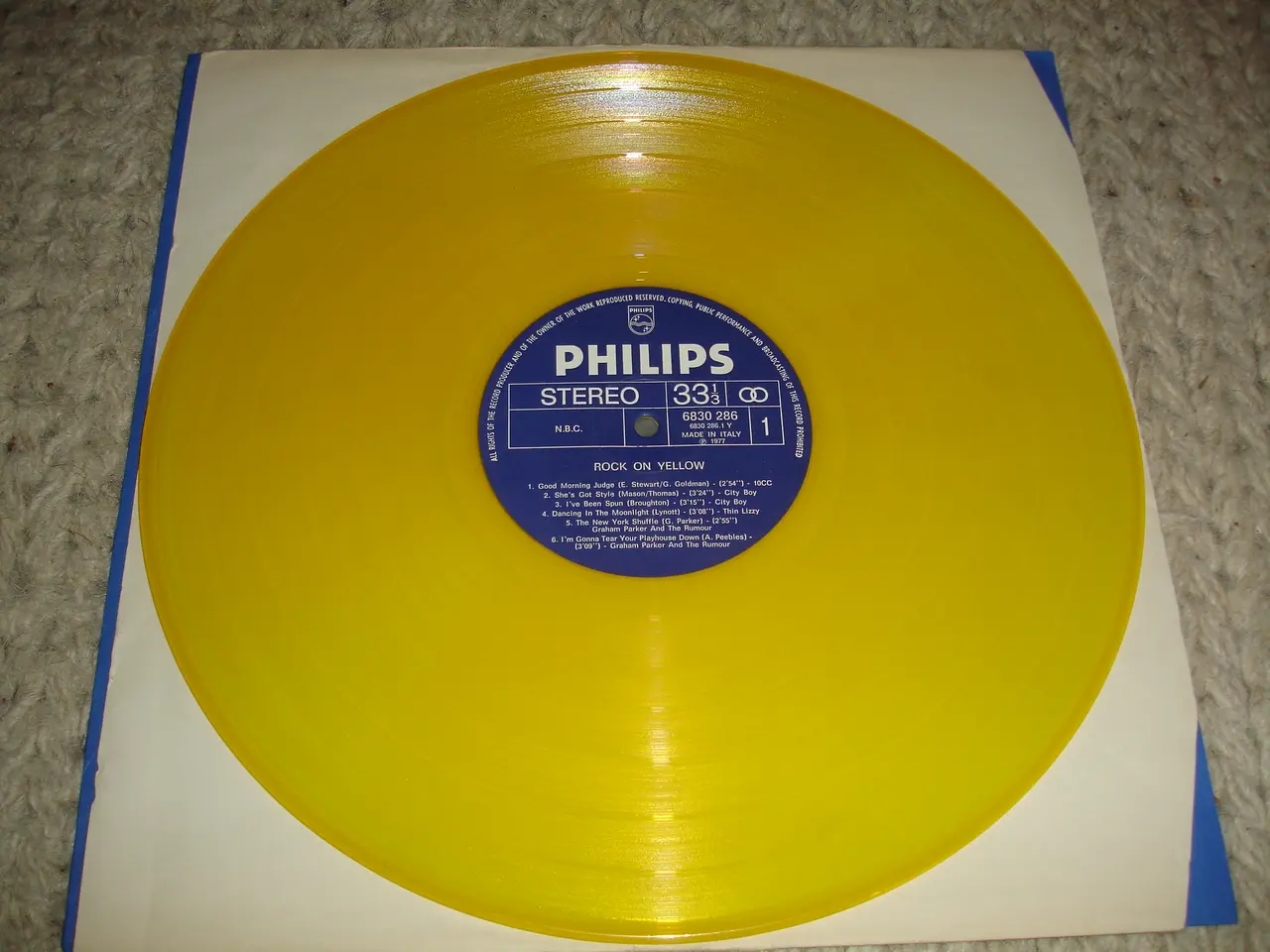 Billede 3 - Rock On Yellow ( 10 CC, Thin Lizzy, Nazareth m.fl