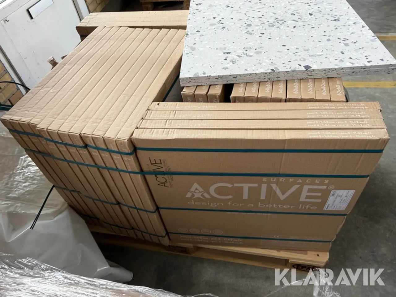 Billede 11 - Klinker Active 60x60cm - 1 palle