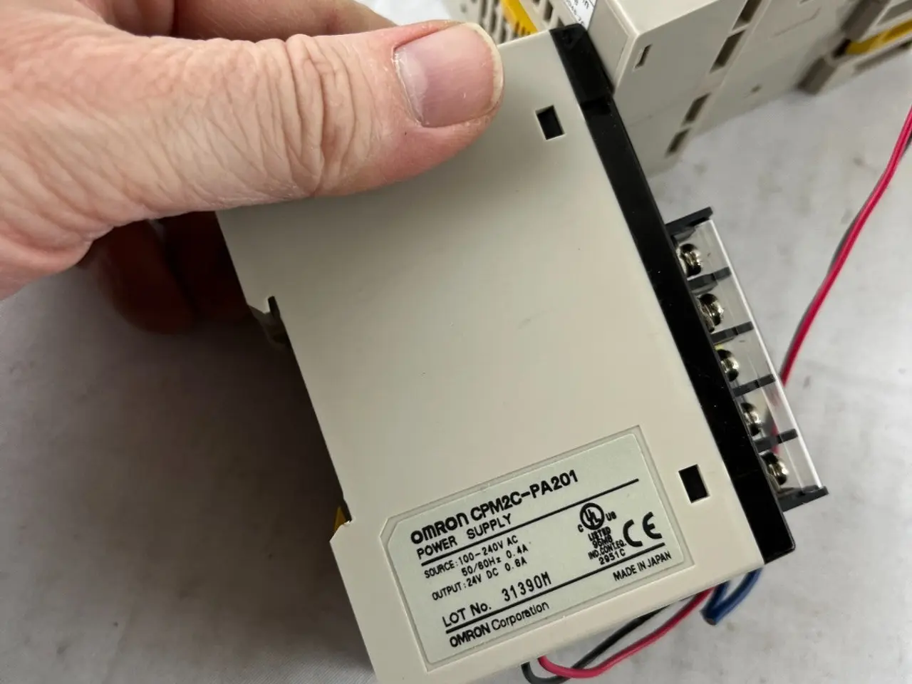 Billede 6 - Omron CPM2C PLC System CPM2C-20CDR-D CPU med I/O