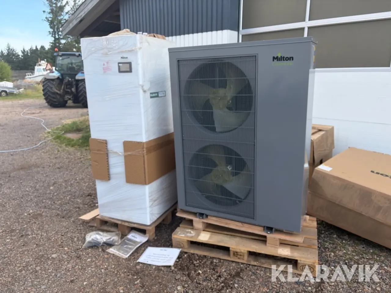 Billede 3 - Varmepumpe Milton Luft/vand 15 kw udvendig og indvendig del