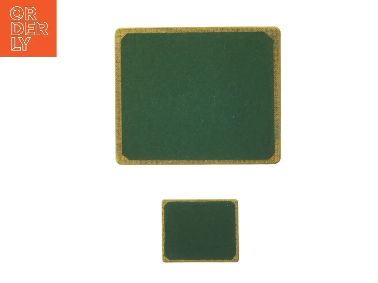 Billede 4 - Vintage bordskånere (str. 19,5x23,5 og 9x11 cm)