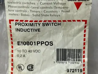 Carlo Gavazzi EI0801PPOS Inductive Proximity 10–40