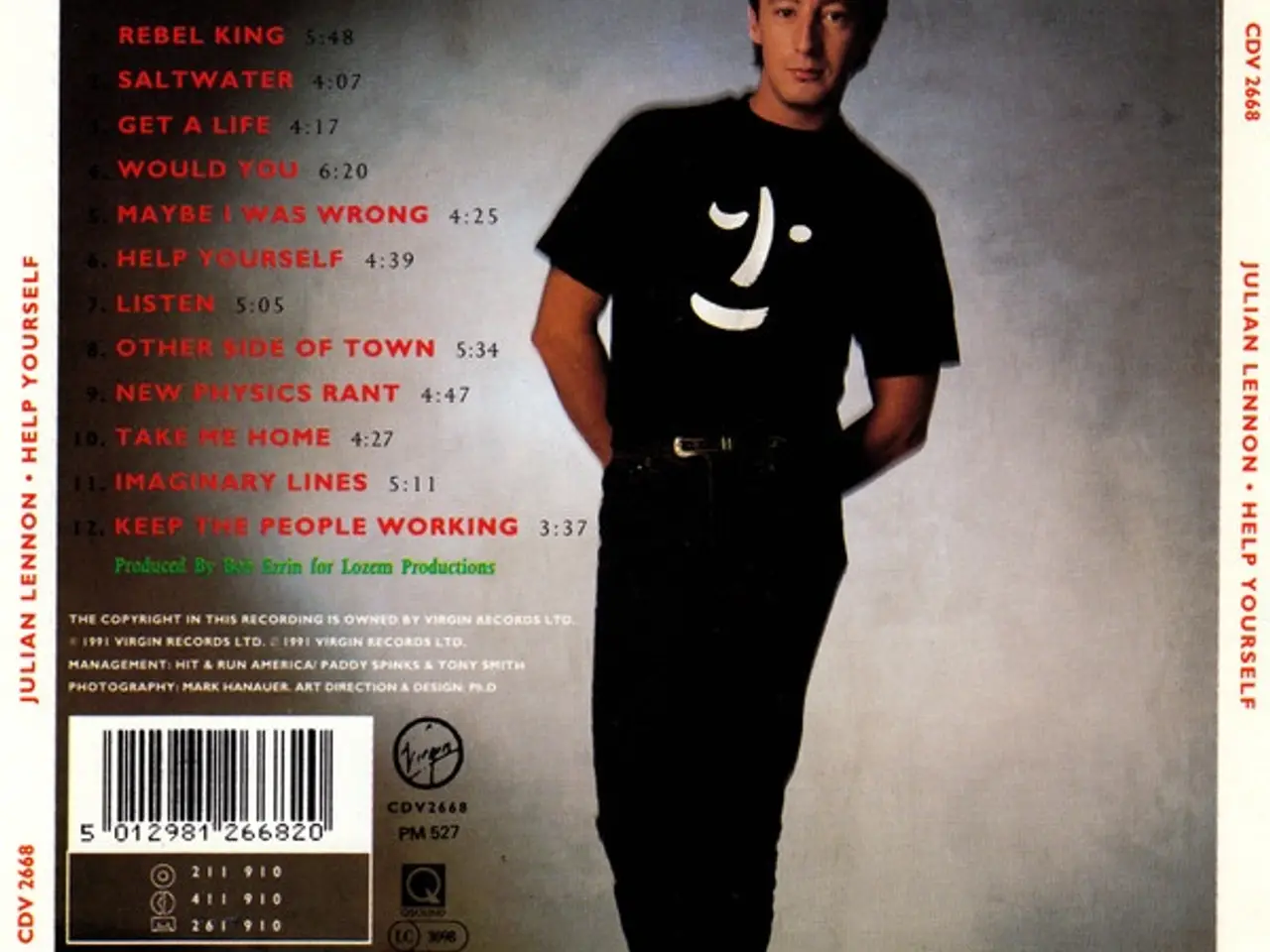 Billede 2 - Julian Lennon – Help Yourself – CD
