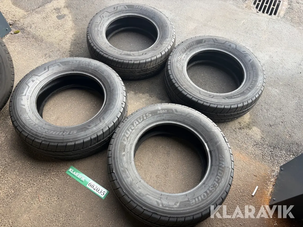 Billede 2 - Dæk 4 styk Bridgestone Duravis r660