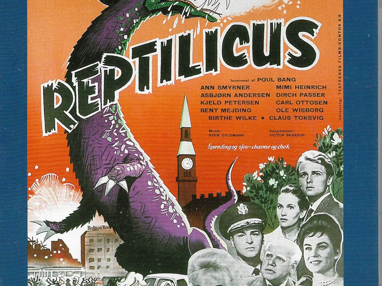 Billede 1 - Reptilicus Danmark 1961