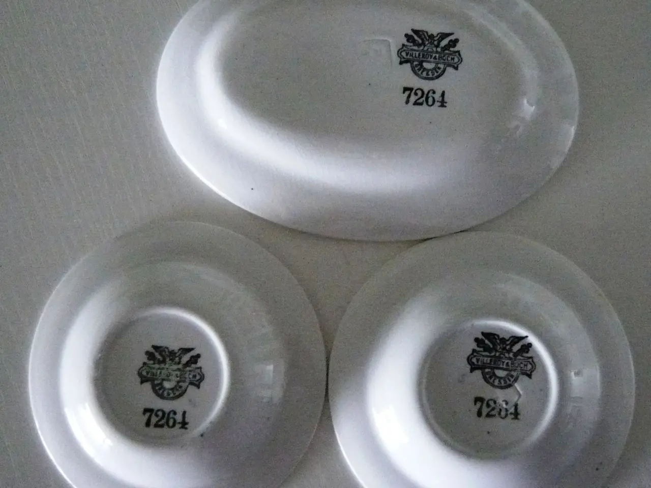 Billede 2 - Villeroy & Boch Dresden - 3 assieter med nr. 7264
