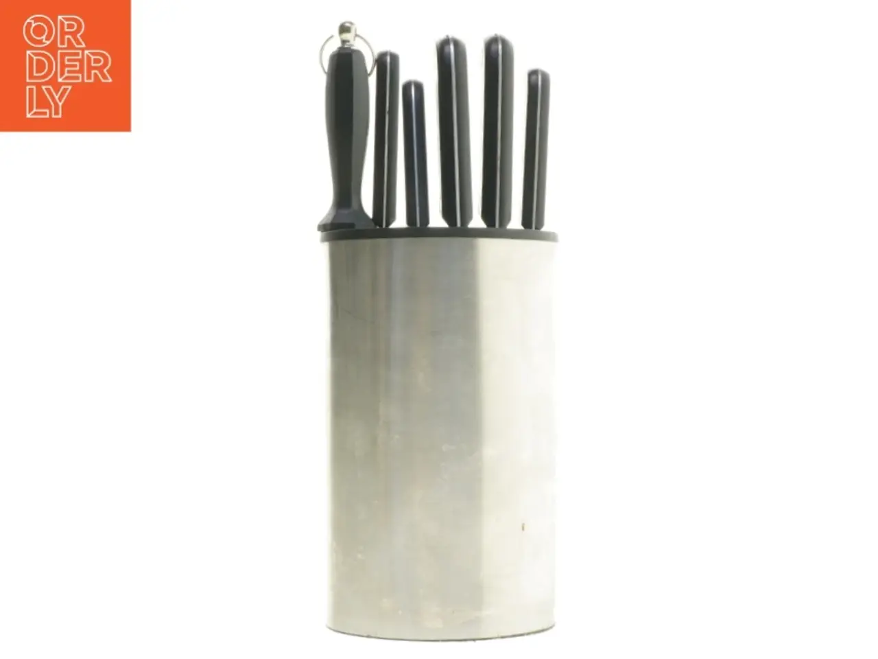 Billede 1 - Knivsæt med blok (str. 37 cm)