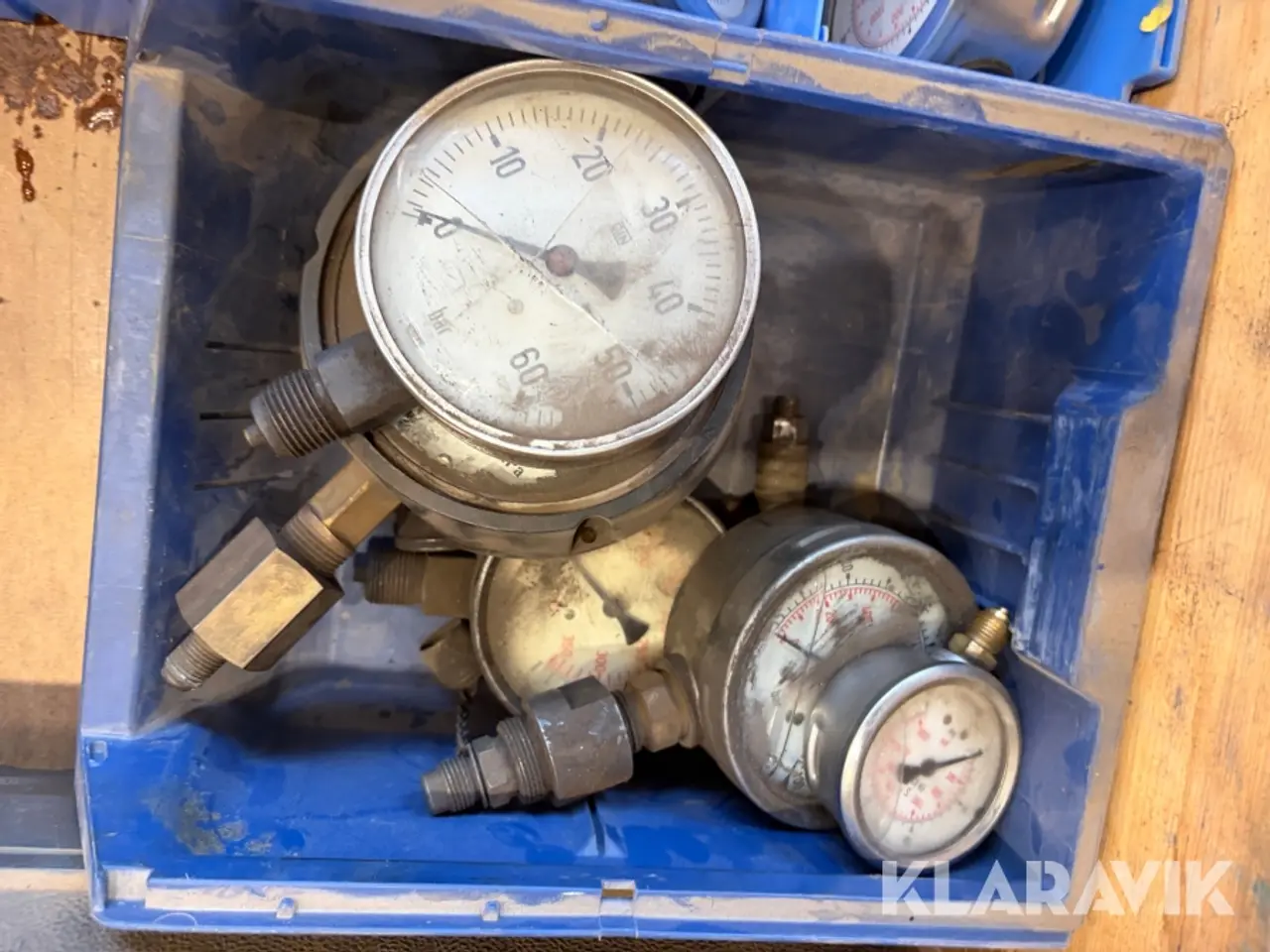 Billede 9 - Hydraulisk tryk ure - 10 kasser