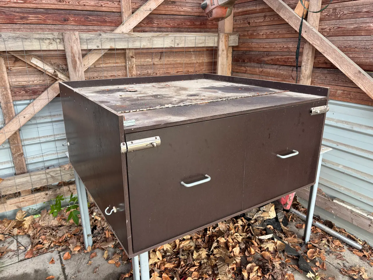 Billede 2 - Stor udeskuffe/opbevaringsboks
