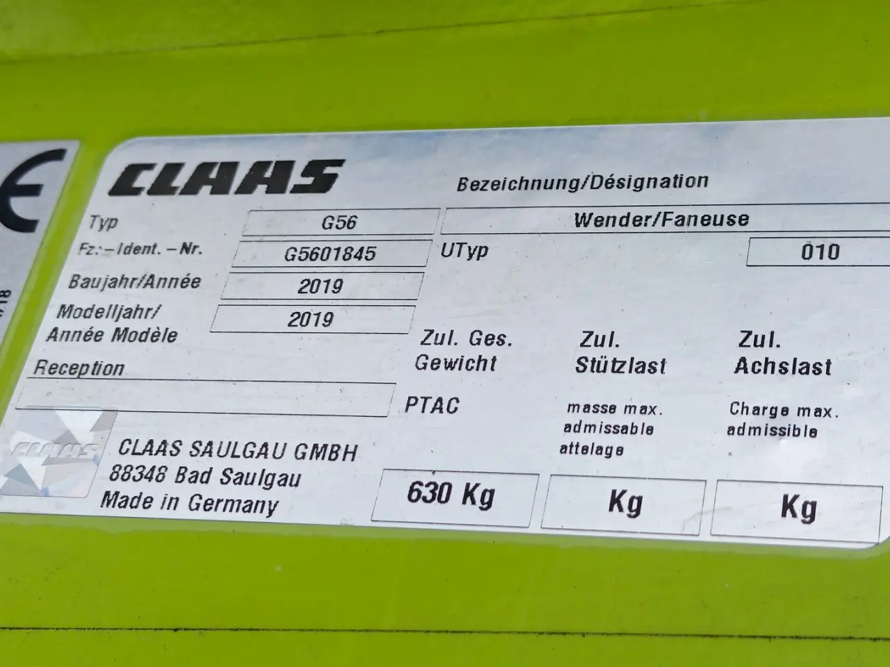Billede 5 - CLAAS VOLTO 45 ! Som ny !