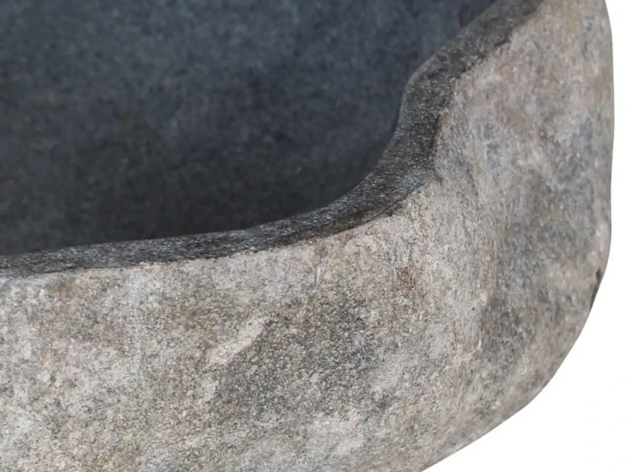 Billede 3 - Håndvask (45-53)x(34-41) cm oval flodsten