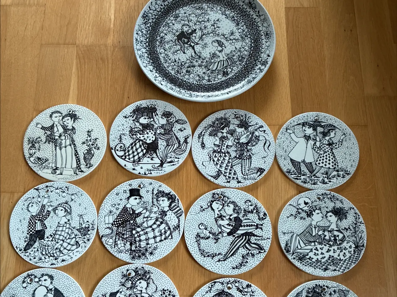 Billede 1 - Bjørn Wiinblad Platter + fad