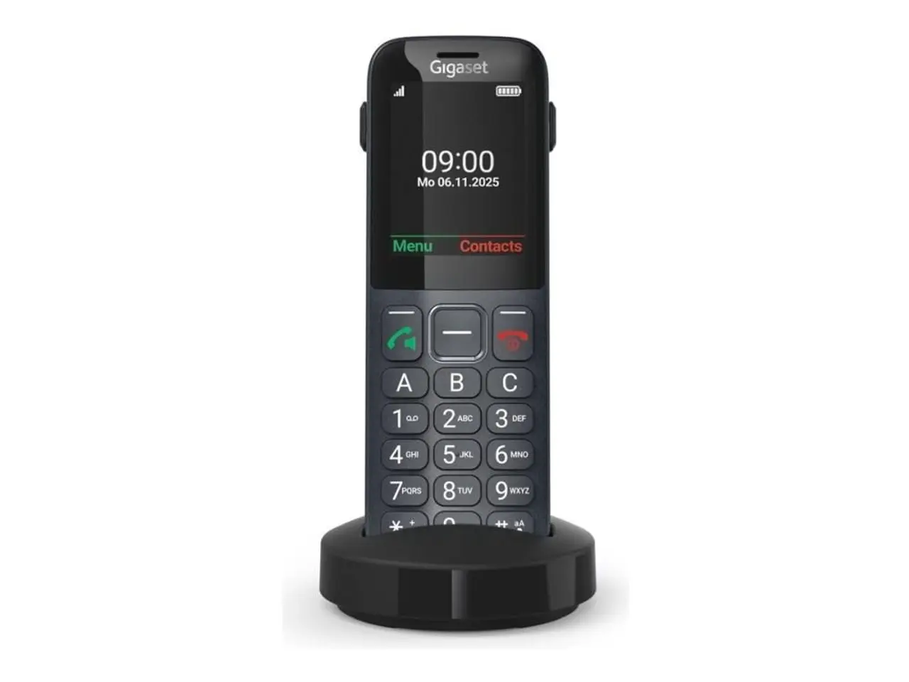 Billede 1 - Gigaset Comfort 600 SIM 2,4" 4G - sort/grå mobiltelefon