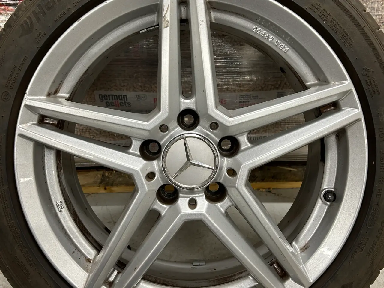 Billede 1 - Mercedes alufælge