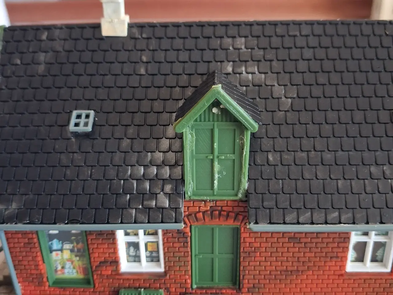 Billede 2 - Heljan landkøbmand, vandmølle, hus H0 1:87