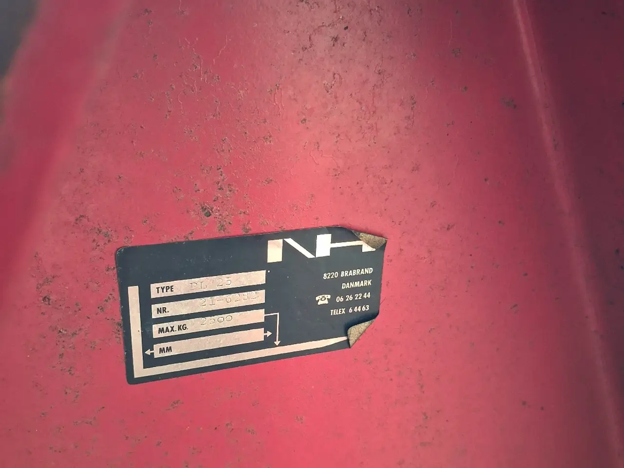 Billede 1 - Palleløfter NH 2500