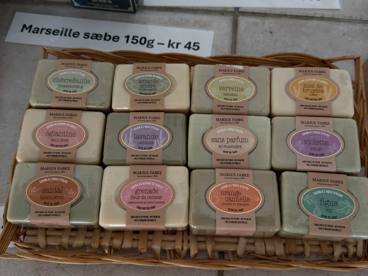 Billede 1 - 5 100g Marius Fabre Marseille Sæber fra Frankrig