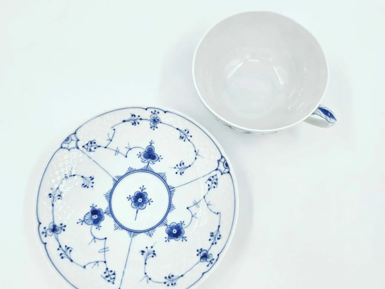 Billede 10 - Blåmalet tekop B&G Musselmalet Porcelæn 