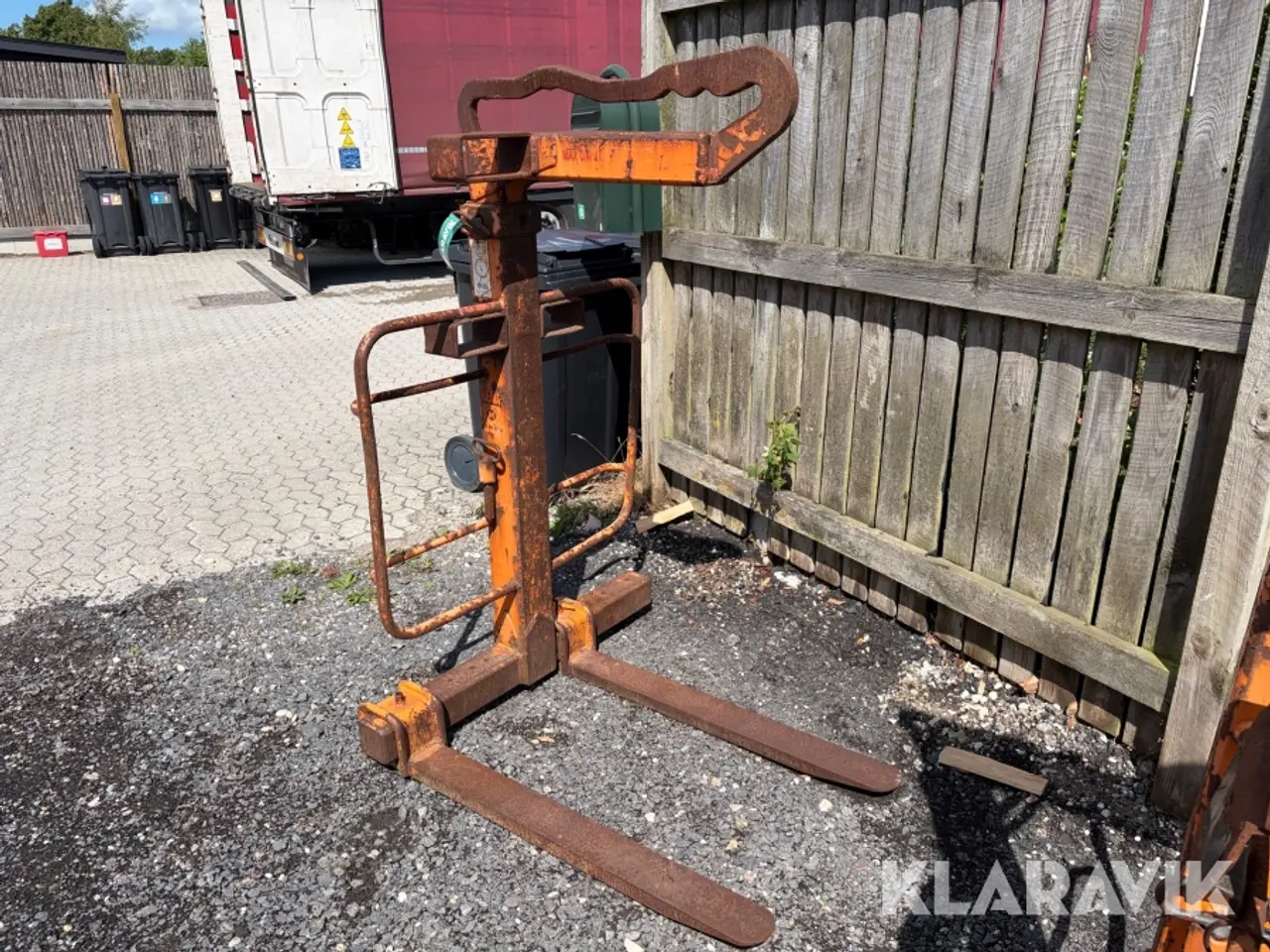 Billede 1 - Pallegaffel HEMA 3637946 til kran
