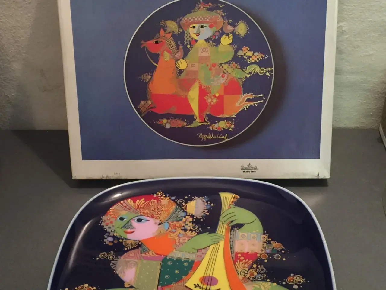 Billede 1 - Retro Bjørn Wiinblad 1001 Nat platter