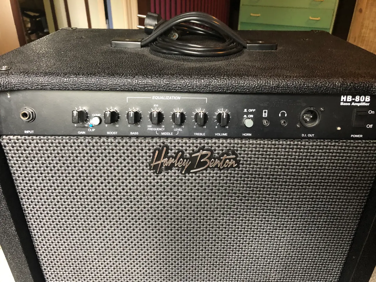 Billede 2 - Harley Benton 80 w. Basforstærker