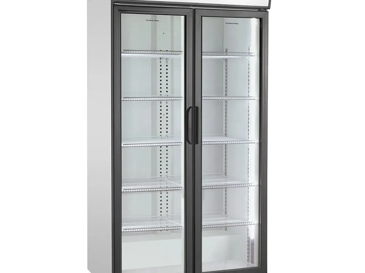 Billede 1 - Displaykøleskab 569 Liter – SD 881 HE – hvid