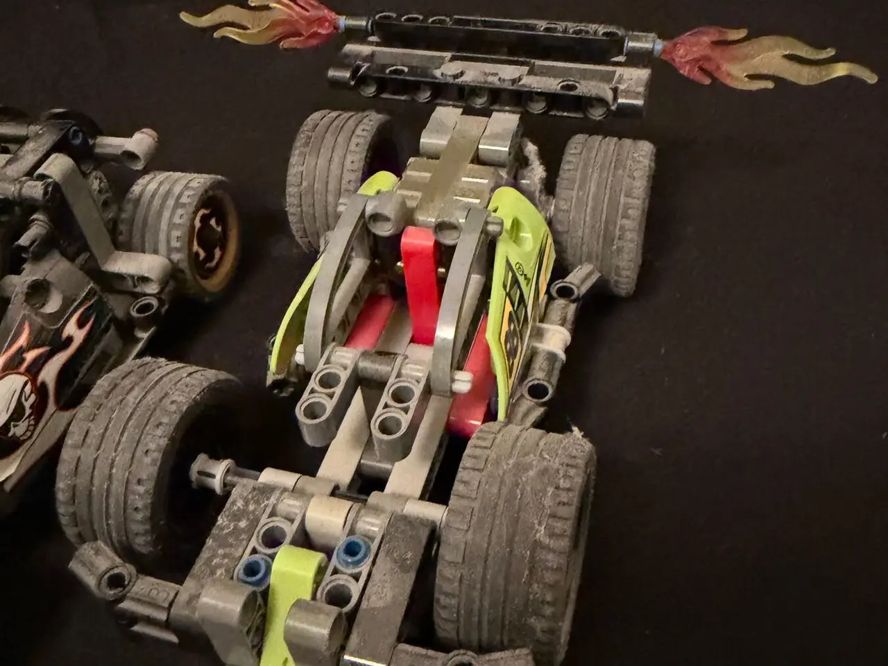 Billede 2 - LEGO Technic pull-back racerbiler – 3 stk.