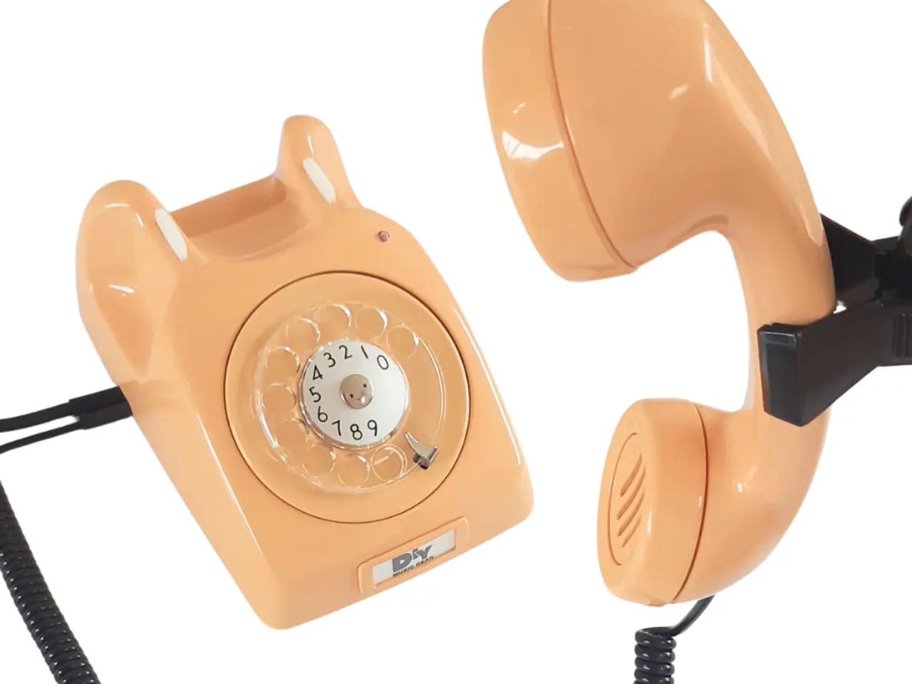 Billede 2 - Retro telefon mikrofon 2i1 (Lysegul)