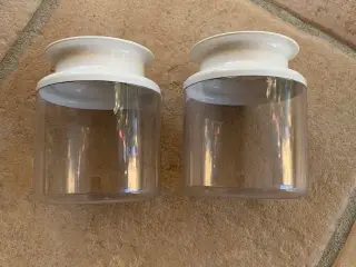 Tupperware opbevaringsbøtter 2 stk
