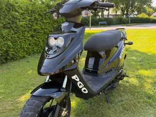 PGO Hot 50 12”(3 egers) SÆLGES HELT NY RENOVERET