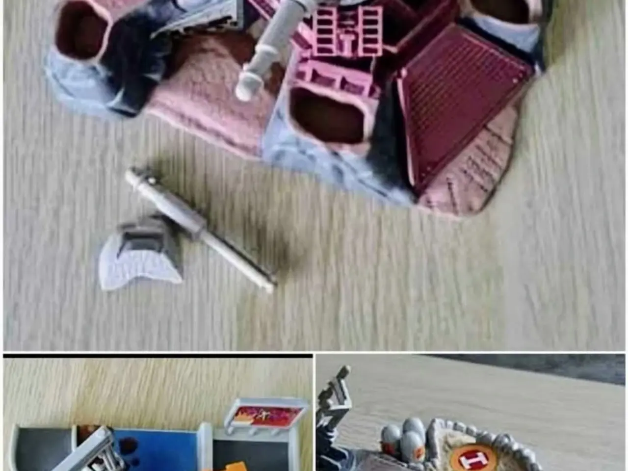 Billede 6 - Skull Canyon Battle Zone 1993 Playset Galoob