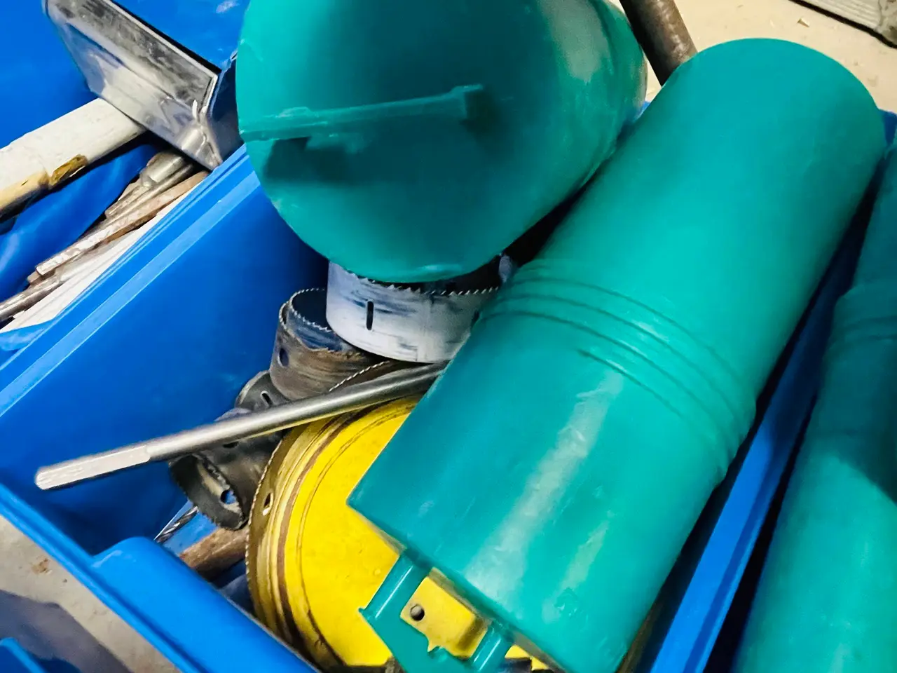 Billede 6 - Stort parti Bor & Kopbor – Diamantborekroner, SDS-bor & Hulsave