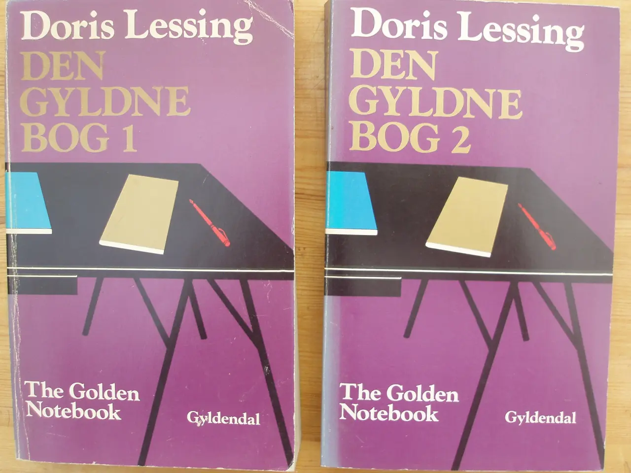 Billede 1 - Den gyldne bog 1+2 af Doris Lessing