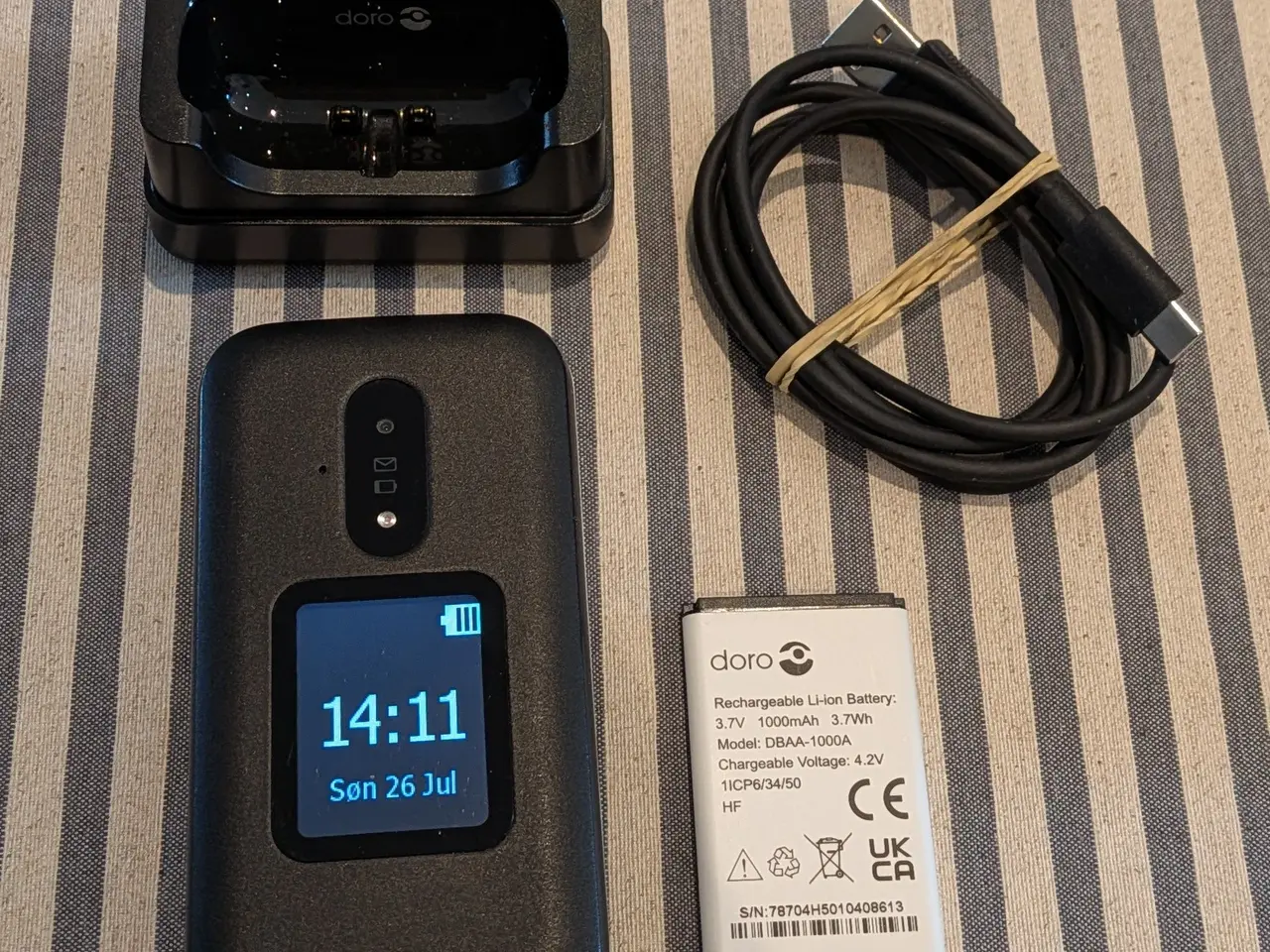 Billede 4 - Doro 2881 klap telefon med garanti