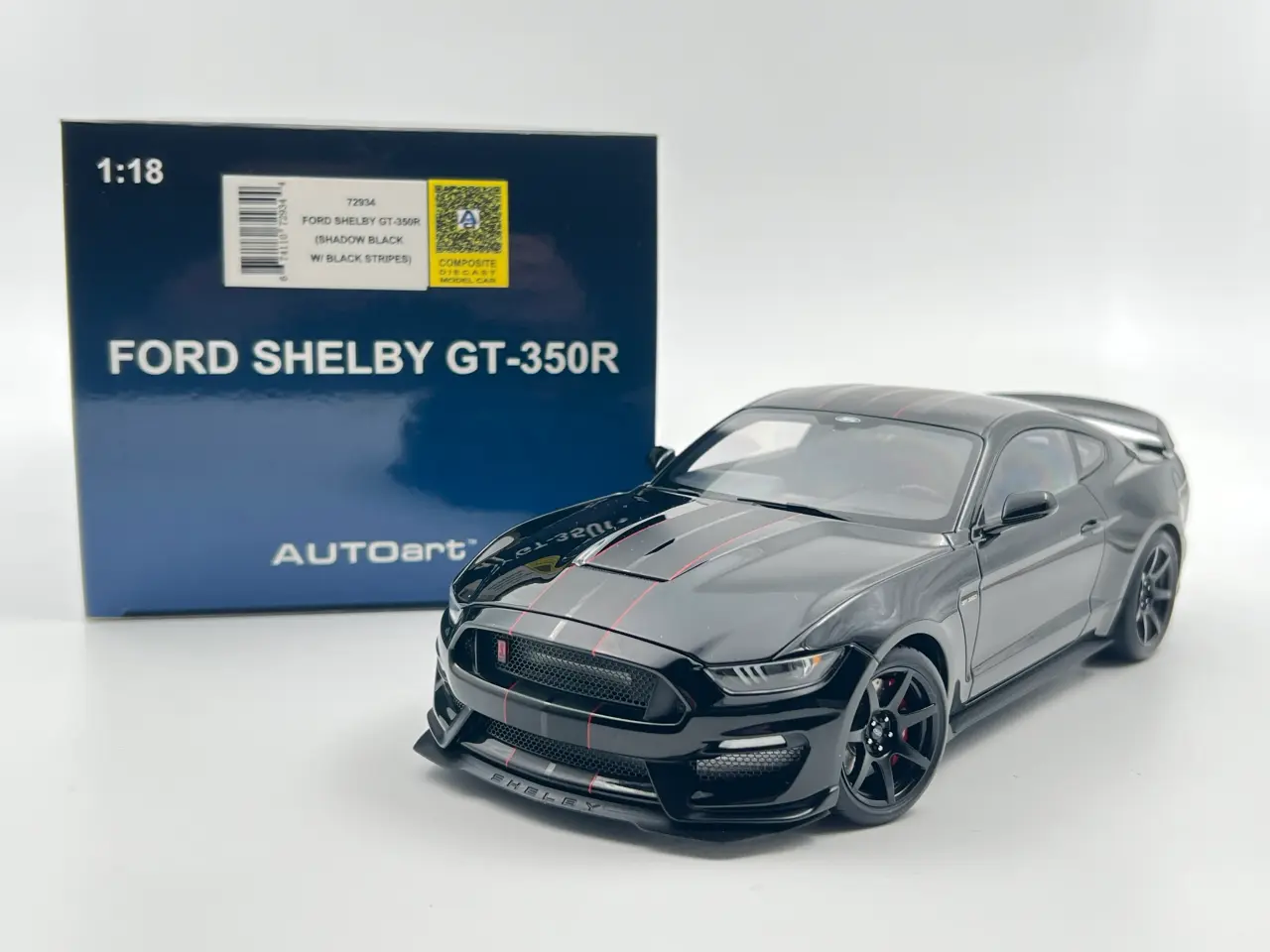 Billede 1 - 2019 Ford Shelby Mustang GT-350 R 1:18  